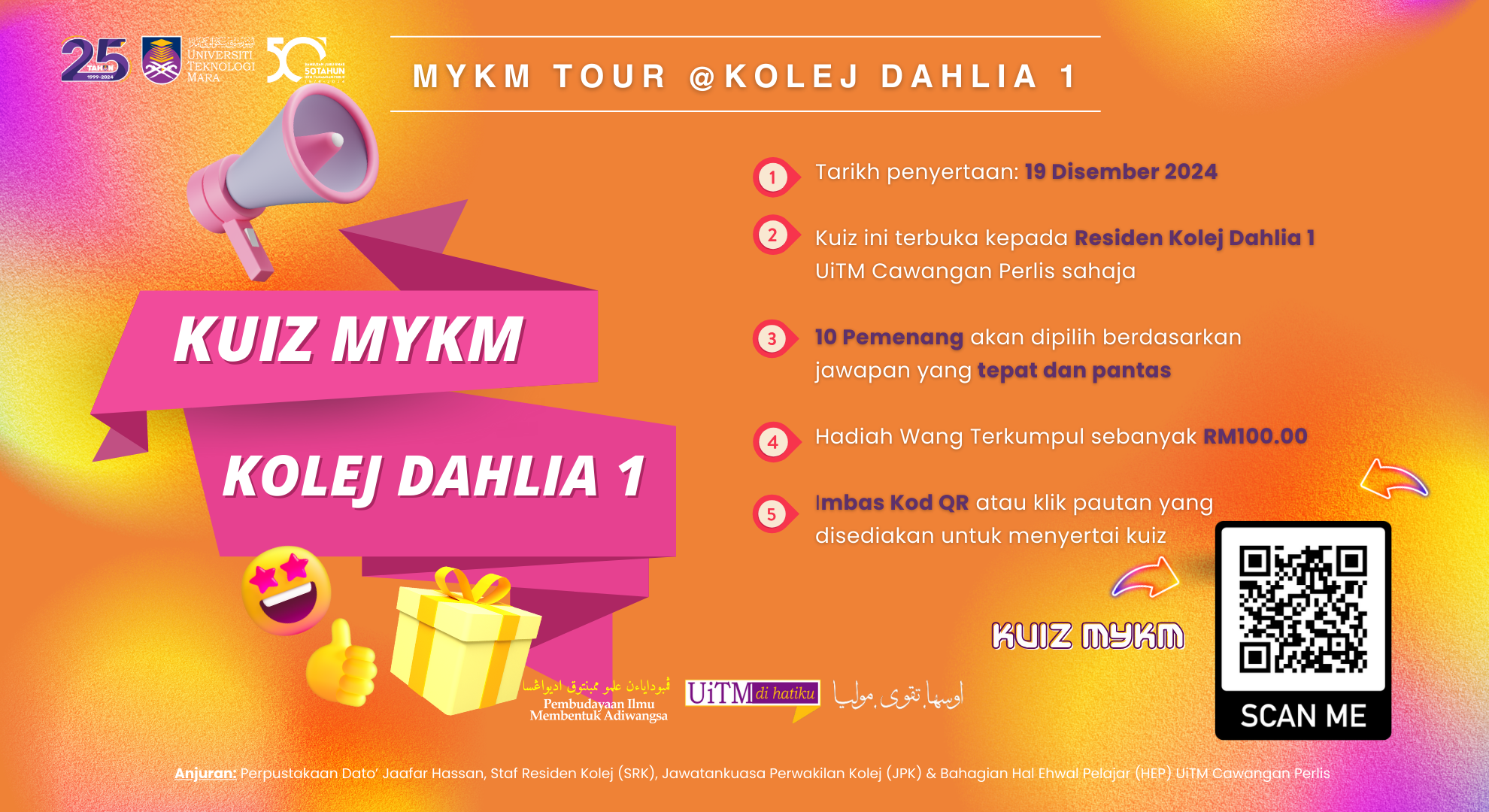 Kuiz MyKM Tour @Kolej Dahlia 1