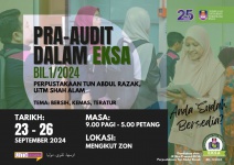 Pra-Audit Dalam EKSA Bil.1/2024